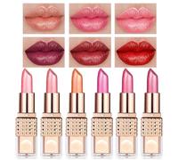 Travel Lipstick Set, Non-Stick Lipstick Lip Stick, Long-Lasting Hydrating Makeup Lip Sticks For Party Wedding Bridal Everyday Use By Girls And Women