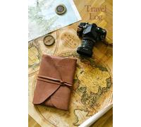 Travel Log: 6"x9" Full Color 100-page Lined Softcover Journal
