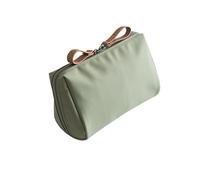 Travel Makeup Bag, Handheld Cosmetic Organizer, Resistant Beauty Toiletry Case, 6,3 x 3,74 x 2,56 pollici Compact Portatile, for Lipsticks, Lozioni, Eyeshadow, and Necessity, verde, Se référer au