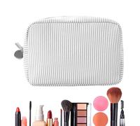 Travel Makeup Bag, Portable Toiletry Organizer, Large Capacity Cosmetic Case, Aesthetic Ideal for Outdoor Gym and Camping Accessory, Black, Red, Light Green, Blue, 181.17 inch