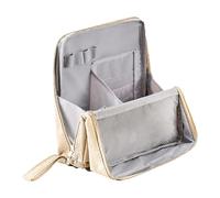 Travel Makeup Bag, Standing Cosmetic Organizer, Large Capacity Storage, Waterproof With Divider, Excellent For Toiletries, Bathroom Necessity, Stationery, Home And Travel Use