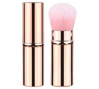 Travel Makeup Brushes - Portable Makeup Brush Set, Telescopic Small Cosmetics Brushes, For On-The-Go Use, Retractable Beauty Applicators For Face, Eyes, Powder, Blush, Compact Case