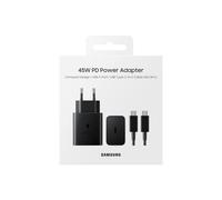 TRAVEL ORIGINALE SAMSUNG 45W PORTA USB C + CAVO USB C TO USB EP-T4510XBEGEU