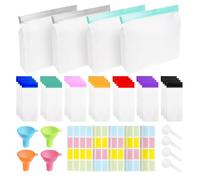 Travel Pill Organizer - Portable Reusable Pill Pouches, Daily Tablet Storage Bags, Powdered Milk Medicine Bags | Compact Medicine Organizer For Cruise & Vacation