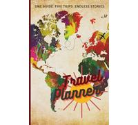 Travel Planner: All-in-One Organizer for up to 5 Trips with Budget Tracker, Packing List, Calendar & Journal - 5.5" x 8.5" Size