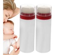 Travel Powder Puff Case, Empty Powder Puff Container, Handy Puff Design Case, Travel Cosmetic Puff Box, Portable Powder Case, Puff Storage Box, Compact Makeup Puff Holder, Work Area Puff Organizer,