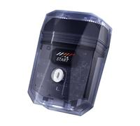 Travel Razor Double Head Face, Shaver Rechargeable Precision, Trimmer Portable Compact Shaving, 7.9x5.54x3.3cm, Machine Lightweight Personal Grooming Tool for Home Travel