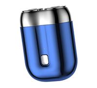 Travel Shavers for Men | 2024 Double-Head Motor Electric Shaver | Waterproof Pocket-Size Rotary Shaver, Rechargeable Face Storm Shaver for Convenient Wet & Dry Grooming on the