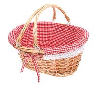 Travel Shopping Basket Cesto Picnic Vimini Cestino Da Per Bambini