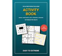 Travel Size Activity Book for Adults: Pocket Puzzle Book for Vacations & Road Trips: 5-in-1 Brain Games