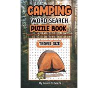 Travel Size Camping Word Search Puzzle Book - Perfect for Campers, Hikers & RV Travelers: Relaxing Word Fun for Road Trips, RVs, and Campsites