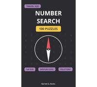 Travel Size Number Search: 100 Puzzles (5x8) • Medium Difficulty • Solutions Included