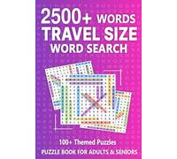 Travel Size Word Search: 100+ Themed Puzzles For Adults and Seniors