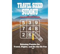 Travel Sized Sudoku Puzzle Book Masters Edition: Challenging Sudoku Puzzles for Travel | Help Calm the Mind, Relax, and Focus | 6x9 Inches, 110 Pages | 50+ Puzzles | Solutions Included