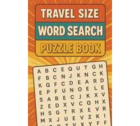 Travel Sized Word Search Puzzle Book: Word searches with easy to read print of all random words you to find | 6x9 inches, 110 pages | 50+ Puzzles … Gift for vacations, Holiday and Free time.