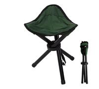 Travel Stool, Lightweight Folding Triangular Camp Seat with Carry Bag, Compact Foldable Outdoor Stool for Hiking, Backpacking, Fishing, Picnics, Camping, Festivals, Beach Trips or Garden Use