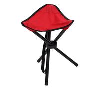 Travel Stool, Lightweight Folding Triangular Camp Seat with Carry Bag, Compact Foldable Outdoor Stool for Hiking, Backpacking, Fishing, Picnics, Camping, Festivals, Beach Trips or Garden Use