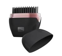 Travel Straightener Mini - 3-Temperature Cordless Comb, Wireless Handheld Styling Tool, 9x8.9x3.5cm Dimensions + USB-C Charging, High Grade Ceramic Heated Teeth - For Office & Outdoor Camping