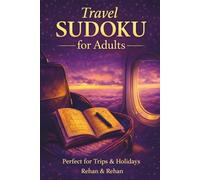 Travel Sudoku for Adults: 100 Easy Puzzles | Large Print | Travel Edition