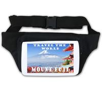 Travel The World Mount Fuji Japan Marsupio Bianco