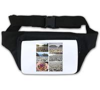Travel The World Sea Glass Beach California Marsupio Marsupio Bianco