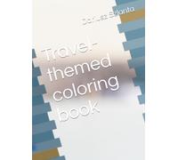Travel-themed coloring book