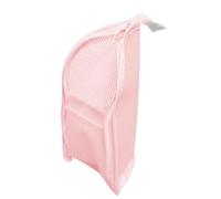 Travel Toiletry Bag, Foldable Hangable Organizer Pouch, Upright Makeup & Cosmetic Storage Case, Portable Travel Essentials Organizer for Soap, Lozione, Toothbrush, Tooth, rosa, Se référer au