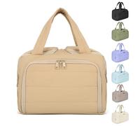 Travel Toiletry Bag for Women, Standing Makeup Bags, Large Capacity Wide-Open Travel Cosmetic Bag, 4 in 1 Multi Functional Lightweight Makeup Bags (#5)