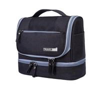 Travel Toiletry Organizer, Compact Cosmetic Storage, Waterproof Travel Pouch, Hanging Toiletry Bag, Shower Essentials Pouch, Travel Organizer with Zipper 9.06x4.72x8.27 inches for Home and Travel