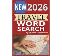 Travel/Vacation Word Search Puzzle Book: Word Search with easy to Read Print about Travel and Vacation Destinations and More [ 6x9 inches, 110 pages ] ... Gifts for Vacations, Holidays, and Free Time