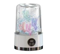 Travel Washer, Portable Sock Washer, 7.87 Inches Size Usb Rechargeable 1000ml, Underwear Washing Machine for Travel Camping Dormitory Apartment, White, Purple, Green