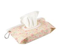 Travel Wipes Case - Refillable Airtight Reusable Quick Access Wipe Holder | Portable Wipe Container for Bathroom Car Stroller Travel Girl Reusable Storage Box Convenient Lightweight Durable