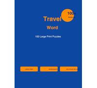Travel Word Search for Adults: 100 Large Print Puzzles
