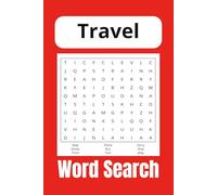 Travel word search puzzle book: Word Searches with Easy to Read Print about Traveling and more | 6x9 inches, 110 pages | 50+ Puzzles ... Gift for Vacations, Holidays and Free Times