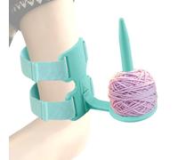 Travel Yarn Holder - Hands-Free Double Strap 360 Degree Rotating Wearable