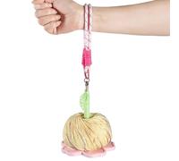 Travel Yarn Holder - Portable Wool Storage With Wristband, Crochet Organizer Flower Stand Design | Anti- Yarn Carry Bag For Home Studio Outdoor Picnic Commuting Travel Holiday Knitting Crochet B