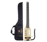 Traveler Guitar Ultra Light Nylon 4/4 Natural Chitarra Classica per Concerto con Preamplificatore