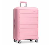 Traveler's Choice A quadretti, M (66 cm), rosa, 3 pezzo Set, Pagosa - Valigia trolley espandibile rigida indistruttibile