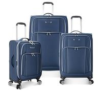 Traveler's Choice Lares Softside - Valigia espandibile con ruote girevoli, Marina Militare, 3 Piece Luggage Set, Lares Softside Bagaglio Espandibile Con Ruote Spinner
