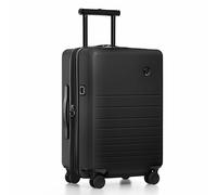 Traveler's Choice Markham Hardside Expandable Luggage with Double Spinner Wheels, Carry-On 21-Inch Suitcase, Black