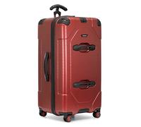 Traveler's Choice Maxporter Ii - Valigia rigida da 76,2 cm, Rosso, 30" Trunk Luggage, Maxporter II - Valigia rigida in policarbonato con ruote girevoli