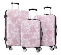 Travelers Club Bella Caronia Deluxe 20", 7 Luggage & Travel Accessories, Selva, 3 Piece Set