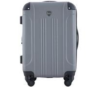 Travelers Club Chicago Hardside - Trolley espandibile con rotelle, colore antracite, 50,8 cm
