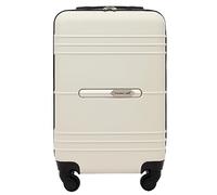 Travelers Club Richmond Spinner bagaglio a mano da 50,8 cm, Osso, Carry-On 20-Inch, Richmond Spinner bagaglio a mano da 50,8 cm