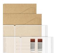Travelers Journal Accessories 2 Pieces Storage Bag with 4 Clips