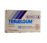 Meda Pharma Travelgum 10 Gomme Masticabili 20 Mg