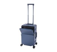 Travelhouse Roma T1976 - Trolley da viaggio, varie misure e colori, Blu, Handgepäck, valigetta