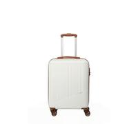 Travelite Bali 4 ruote Carrello della cabina S 55 cm weiss-cognac (TAS014132)