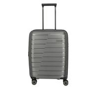 Travelite Air Base 4 ruote Carrello della cabina 55 cm con piega di espansione grigio