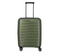 Travelite Air Base 4 ruote Carrello della cabina 55 cm con piega di espansione oliva